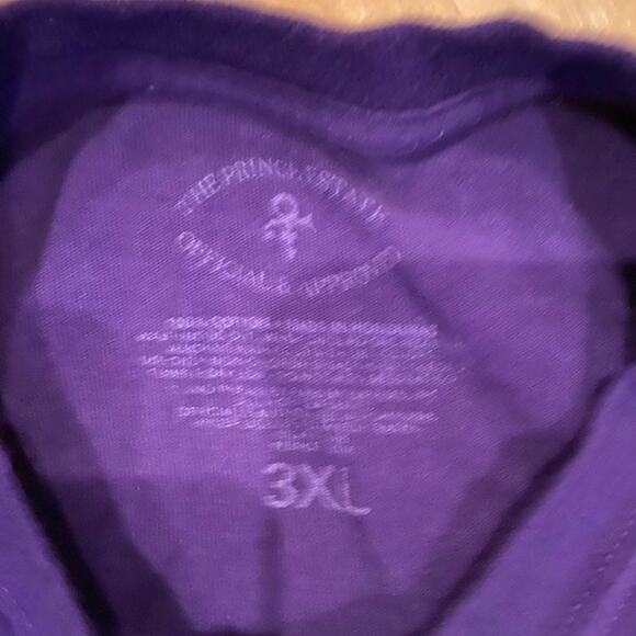 Prince Purple Rain Womans T Shirt Size 3XL - Picture 3 of 3